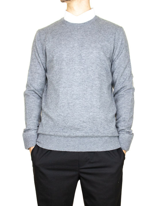 Malagrida 25317 Men's Long Sleeve Sweater Gray