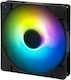 Silverstone Air Penetrator 184i Case Fan 180mm (1200rpm / 143.21cfm) with ARGB Lighting and 4-Pin PWM Connection