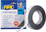 HPX Self-Adhesive Double-Sided Tape Black 9mmx10m 1pcs ZC03