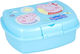 Stor Peppa Pig Plastic Kids' Food Container Peppa Pig Light Blue x x 5.6cm