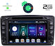 Digital IQ X1371 GPS Ηχοσύστημα Αυτοκινήτου για Mercedes Benz CLK 1999-2004 (Bluetooth/AUX/WiFi/GPS) με Οθόνη Αφής 7"