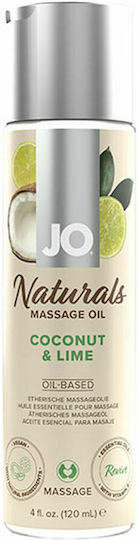 System Jo Naturals Massageöl mit Duft Kokosnuss-Limette 120ml