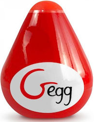 Fun Toys Gvibe Textured Reusable Egg Masturbator Red