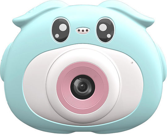 Andowl CP01B Compact Φωτογραφική Μηχανή 12MP και Ανάλυση Video Full HD (1080p) Μπλε