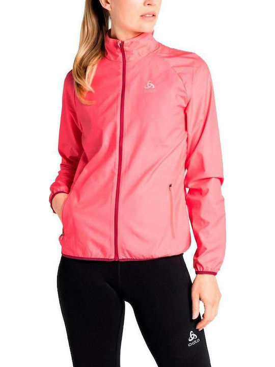 Odlo Element Light Sports Women's Jacket Coral