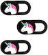 Capacul Camerei Unicorn Super Subțire Slider Camera Cover