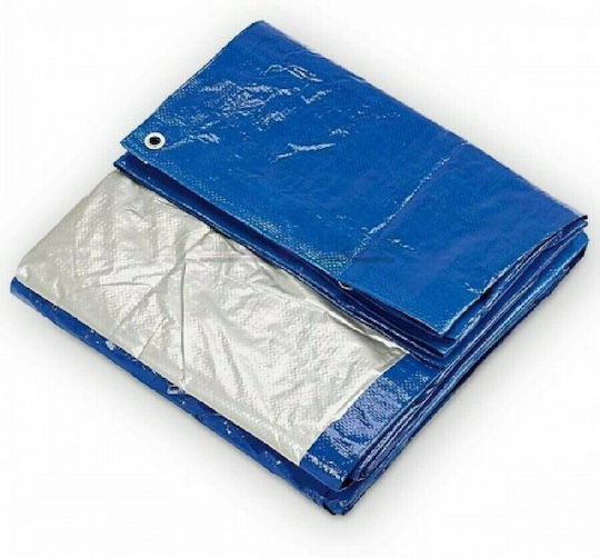 Waterproof Tarpaulin 90gr/m² 3x4m. Light Type Blue