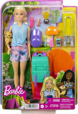 Barbie Family Camping Malibu Doll Set for 3++ Years