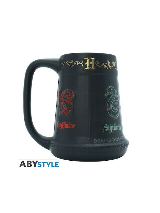 Abysse Cană Ceramică Neagră 650ml 1buc