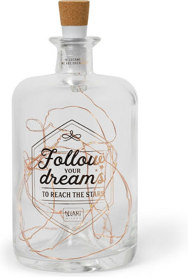 Legami Milano Dekorative Lampe Flasche Transparent