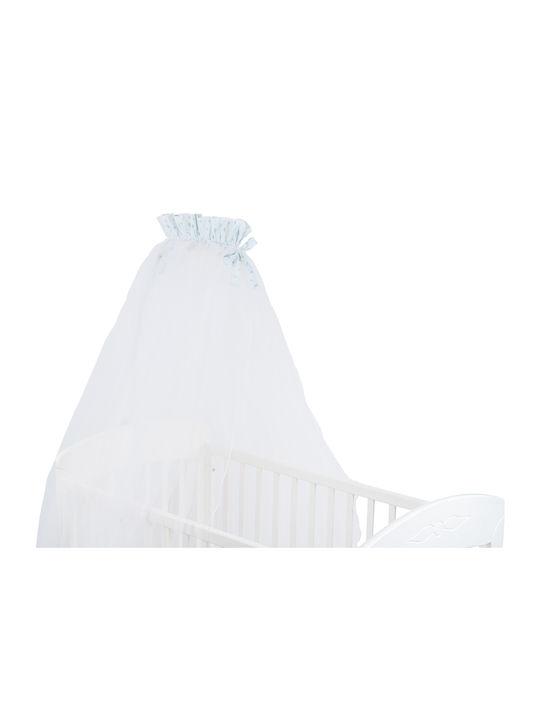 Kikka Boo Tulle Baby Crib Mosquito Net Little Fox Blue