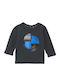 Kinderhemd Langarm Gray