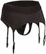 Calexotics Boundless Thong With Garter S / M Бельо в цвят Black