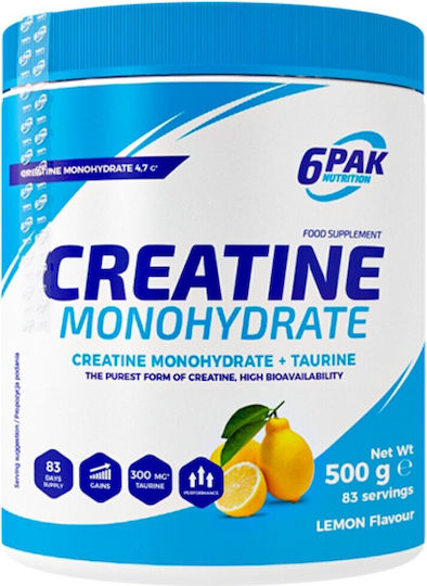 6Pak Nutrition Creatine Monohydrate Лимон 500гр
