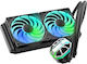 Sapphire NITRO+ S240-A AIO Охлаждане AIO CPU с 2 Вентилатора 120mm и ARGB Осветление