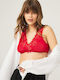 CottonHill Bralette Σουτιέν Κόκκινο