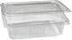 Disposable Plastic PET Tableware for Cold 1000ml Transparent 100pcs