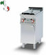 Lotus Φριτέζα Υγραερίου 10kW Χωρητικότητας 8lt 40x90x90cm