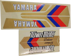 STICKERS FOR YAMAHA T50 GOLD SET