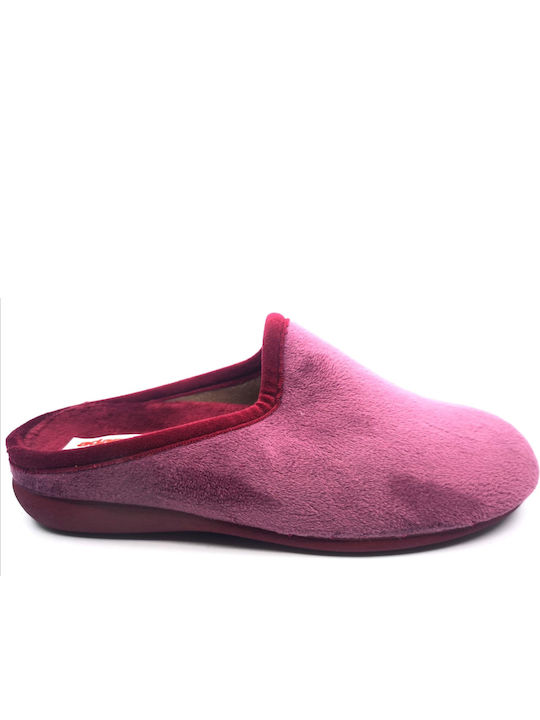 Adam's Shoes Winter Damen Hausschuhe in Rosa Farbe