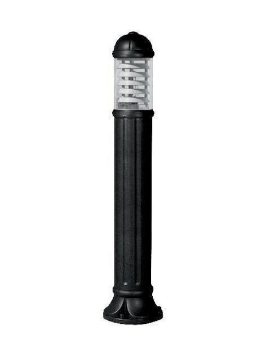 Elmark Outdoor Floor Lamp Small Post IP55 for E27 Bulb Black