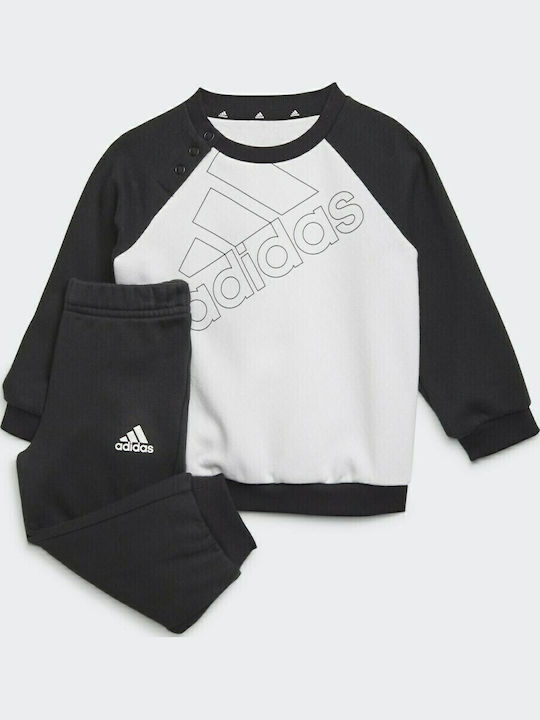 adidas Kids Sweatpants Set White