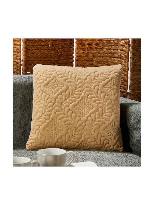 Whitegg Decorative Pillow Case D097 Beige 45x45cm.