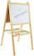 Magnetische Tafel Beidseitig Boden 40x40x80cm