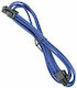 BitFenix 4-Pin EPS - 4 Pin EPS Cablu 0.45m Albastru (BFA-MSC-4ATX45BK-RP)