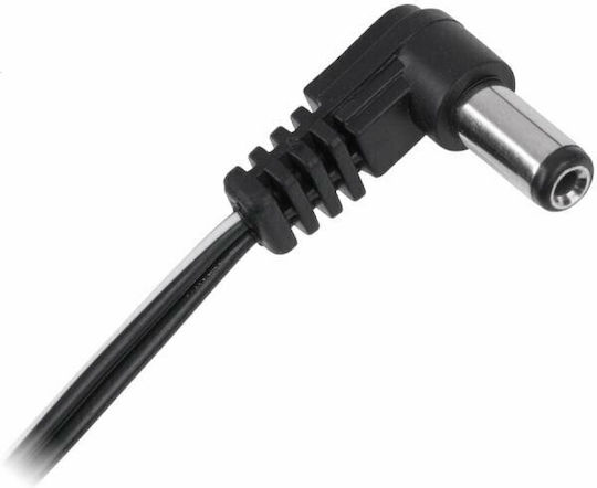 Βύσμα DC male Μαύρο DM-1201-3