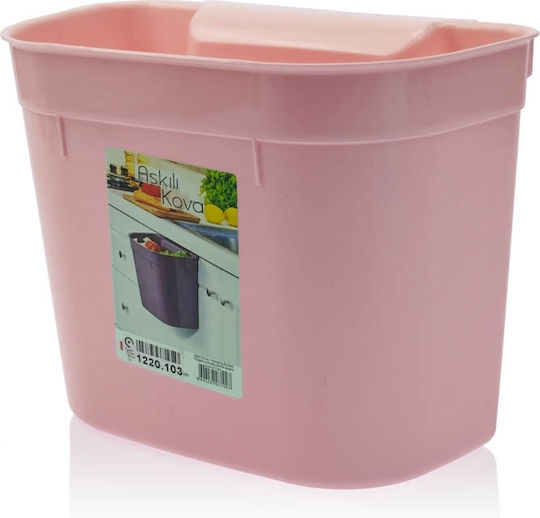 Abfalleimer Abfall Kunststoff Rosa 1Stück