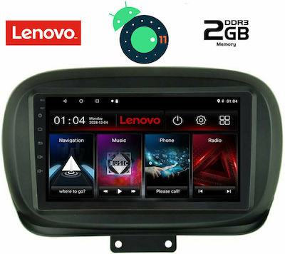 Lenovo Ηχοσύστημα Αυτοκινήτου για Fiat 500X 2014 (Bluetooth/USB/WiFi/GPS) με Οθόνη Αφής 9"