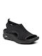 City Catch Flache Damen Sandalen Schwarz
