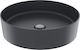 Creavit Loop LP145 Vessel Sink Porcelain 45x45x11.5cm Black Matt