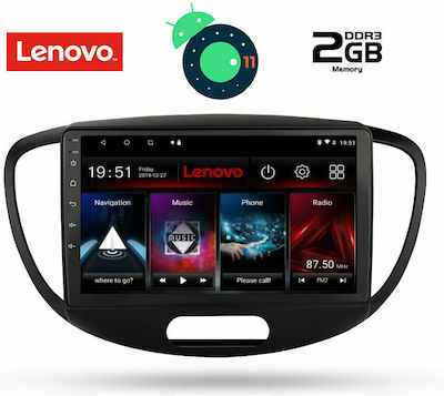 Lenovo Sistem Audio Auto pentru Audi A7 Hyundai i10 2008-2013 (Bluetooth/USB/AUX/WiFi/GPS/Apple-Carplay/Partitură) cu Ecran Tactil 9" DIQ_LVB_4223