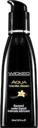 Wicked Aqua Flavored Вагинален Гел за смазване Ванилия на зърна 60мл