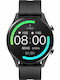 Imilab W12 Αδιάβροχο Smartwatch με Παλμογράφο (Μαύρο)