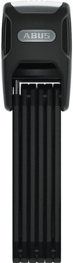 Abus Bordo 6000KA/90 BK SH Κλειδαριά Ποδηλάτου Αναδιπλούμενη με Κλειδί Μαύρη