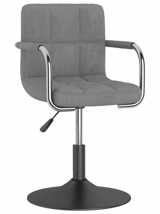 Swivel Visitor Armchair Ανοιχτό Γκρι 48x47x71cm 4pcs