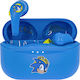 OTL SEGA Sonic the Hedgehog In-Ear Bluetooth-Freisprecheinrichtung Kopfhörer mit Ladeetui Blau