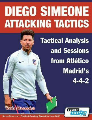 Diego Simeone Attacking Tactics, Tactical Analysis and Sessions from Atletico Madrid's 4-4-2