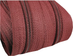 JGS S.A. Burgundy Zipper Sewing Supply 100x5cm