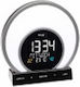 TFA Soluna Tabletop Digital Clock Plastic with Alarm Clock Black 60.2026.01