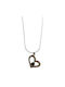 Heart Pendant Silver Stainless Steel Pendant