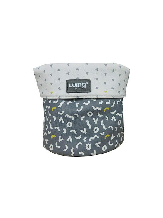 Luma Βabycare Nursery Storage Basket Memphis Gray 1pcs