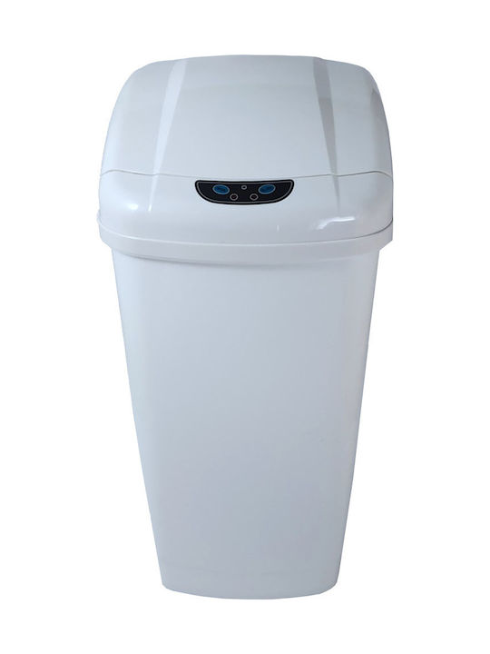 Ecosales Dolphin Κάδος Απορριμμάτων Πλαστικός Λευκός 23lt