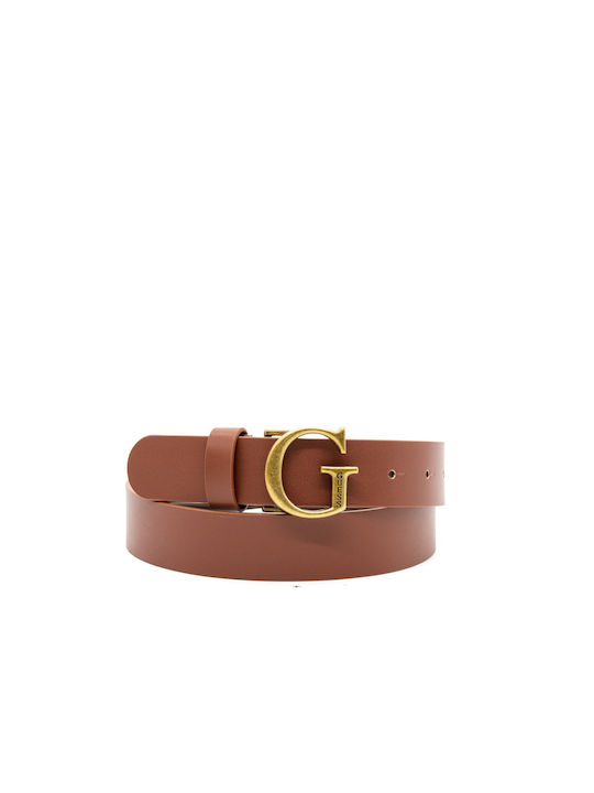 Guess Leather Women's Belt Brown