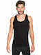 Men's Undershirt Sleeveless in Black Color