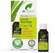 Dr.Organic Bioactive Organic Tea Tree Pure Face Oil for Moisturizing and Nourishing with Tea Tree Oil 10ml