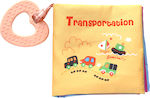 Kikka Boo Activity Book Εκπαιδευτικό Βιβλίο Δραστηριοτήτων Transportations made of Fabric